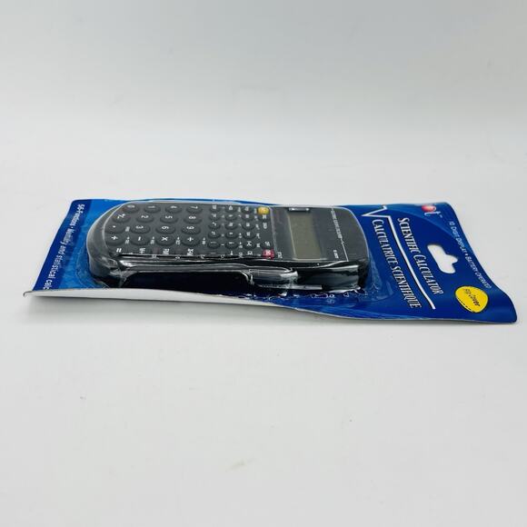 JOT BRAND SCIENTIFIC CALCULATOR WITH 10 DIGIT DISPLAY, FLIP COVER New. Sealed - Picture 7 of 9